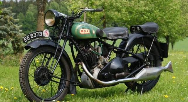 BSA 1929 Sloper 500cc OHV