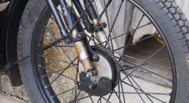 Scott 2-speed 1925. 600cc