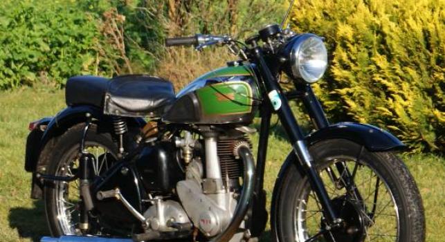 BSA B31  350 cc  1951