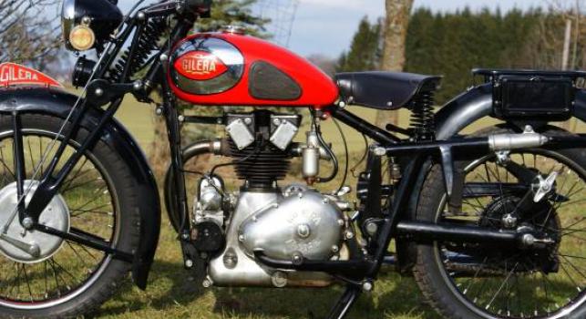 Gilera Nettuno Turismo 250 cc 1949