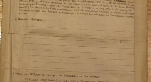 Triumph 3HW 350cc 1943