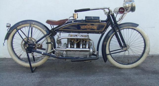 Henderson 4 Cylinders 1000cc 1916