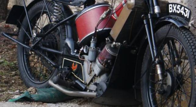 Scott 2-speed 1925. 600cc