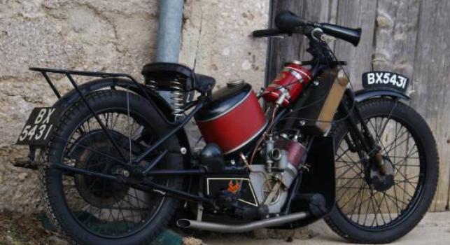 Scott 2-speed 1925. 600cc