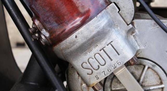 Scott 2-speed 1925. 600cc
