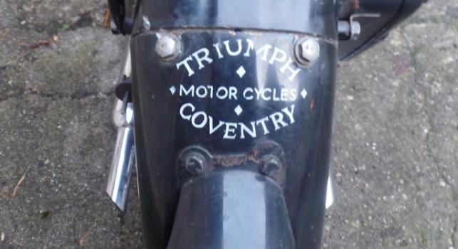 Triumph Mod. 5/2. 500cc 1934