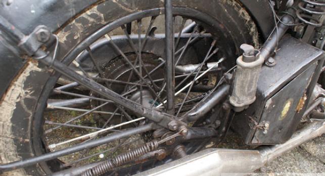 BSA Sloper M33/11  with Sidecar 