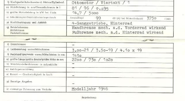 Velocette MSS 500cc 1946