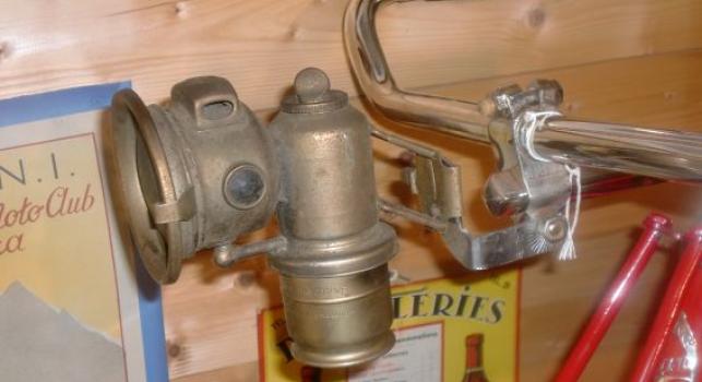 Indian Bicycle with Smith Motor Wheel circa 1915