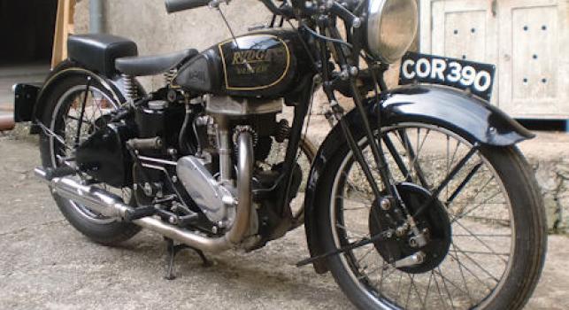 Rudge Ulster 500cc OHV 1937
