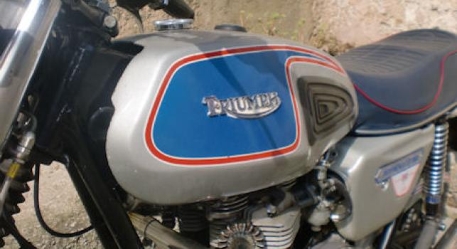 Triumph Bonneville 750cc Silver Jubilee 1977