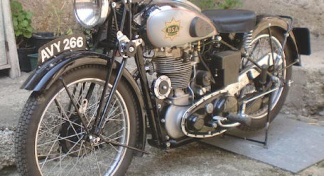 BSA M24 Gold Star 500cc 1938