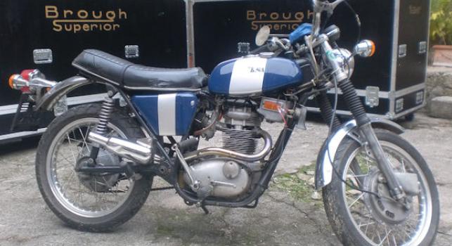 BSA 250cc SS Gold Star 1971