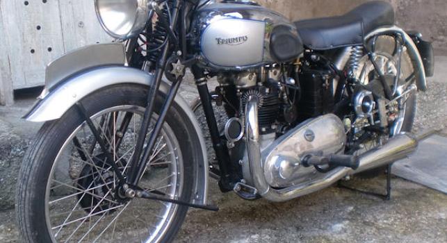 Triumph T100 1939 Rigid. 500cc