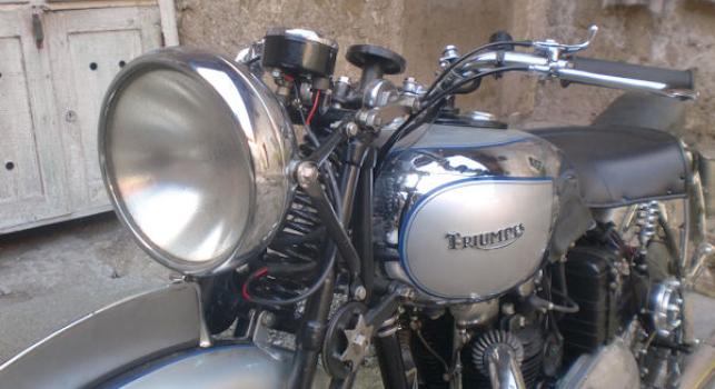 Triumph T100 1939 Rigid. 500cc