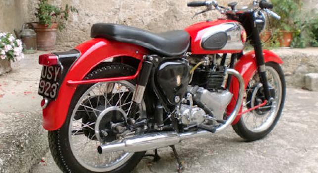BSA A10. 650cc. 1959.