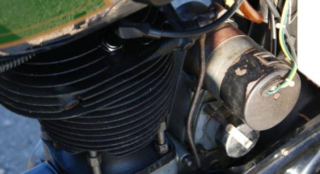 BSA B31  350 cc  1951