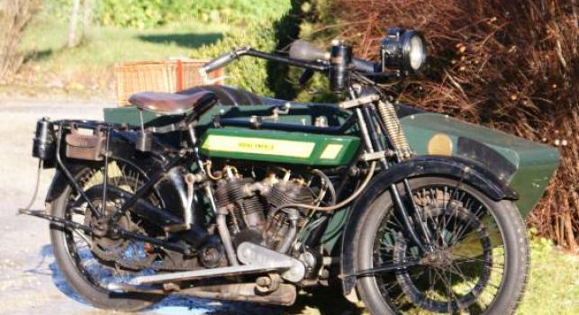 Royal Enfield V-Twin Combination 976 cc 1924