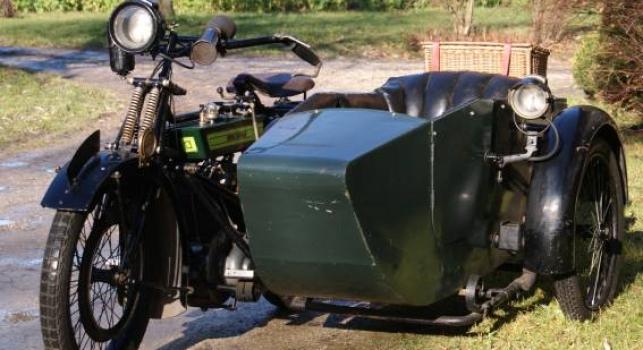 Royal Enfield V-Twin Combination 976 cc 1924