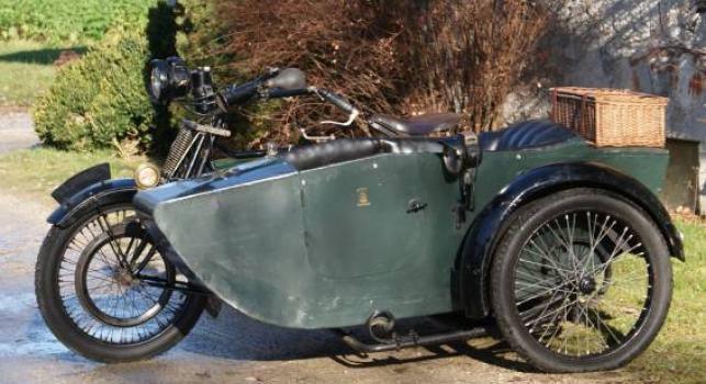 Royal Enfield V-Twin Combination 976 cc 1924