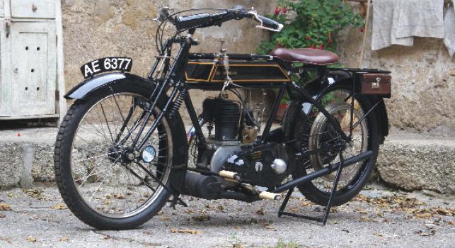 Sunbeam 1916  3.1/2.TT Model 499cc