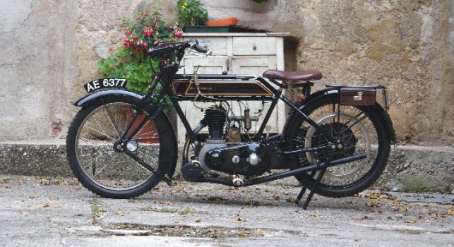 Sunbeam 1916  3.1/2.TT Model 499cc