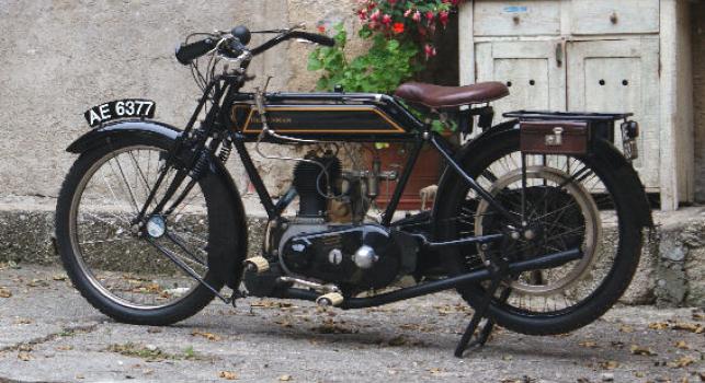 Sunbeam 1916  3.1/2.TT Model 499cc