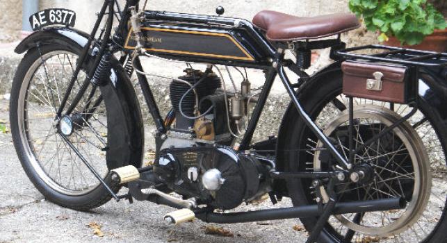 Sunbeam 1916  3.1/2.TT Model 499cc