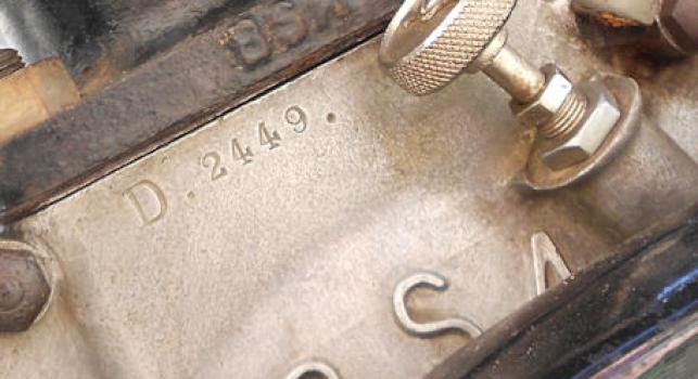 BSA Sloper 350cc 1929