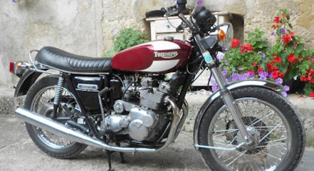 Triumph T160  740 cc  1975
