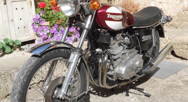 Triumph T160  740 cc  1975