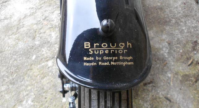 Brough Superior SS80 1932