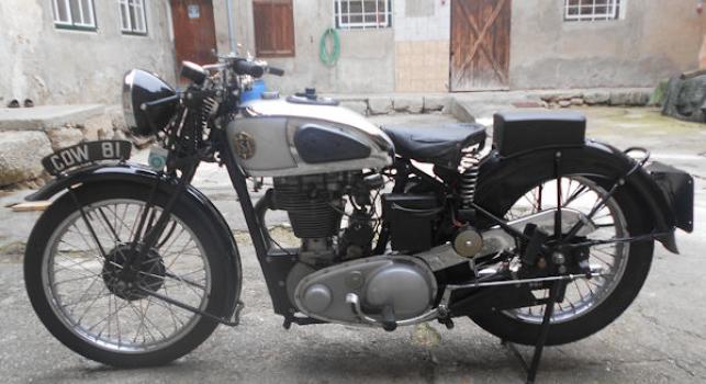 BSA M24 500cc Gold Star 1939