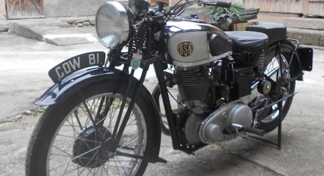 BSA M24 500cc Gold Star 1939