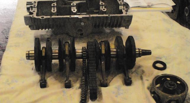 Honda CB550cc. K3 1977. X Henry Cole  UK TV