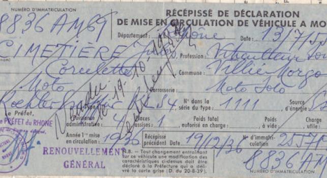 Koehler Escoffier KDS4 350cc 1936