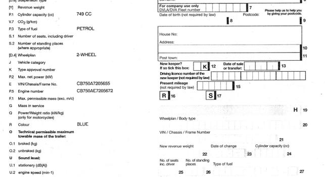 Honda 750cc 1978 CB750K8 Automatic