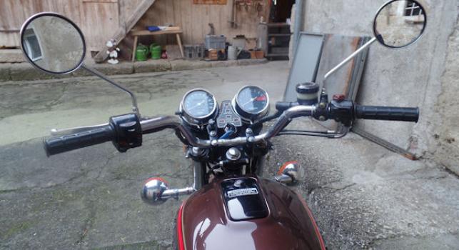 Honda CB550cc. K3 1977. X Henry Cole  UK TV