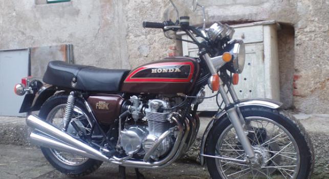 Honda CB550cc. K3 1977. X Henry Cole  UK TV