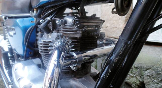 Triumph 750cc Bonneville T140ES 1978 Electric Start. US Model.