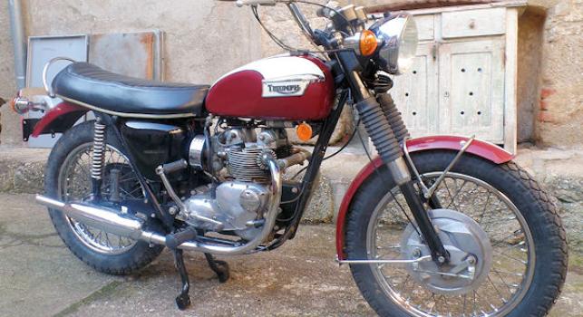 Triumph T100R Daytona 1972. 500cc