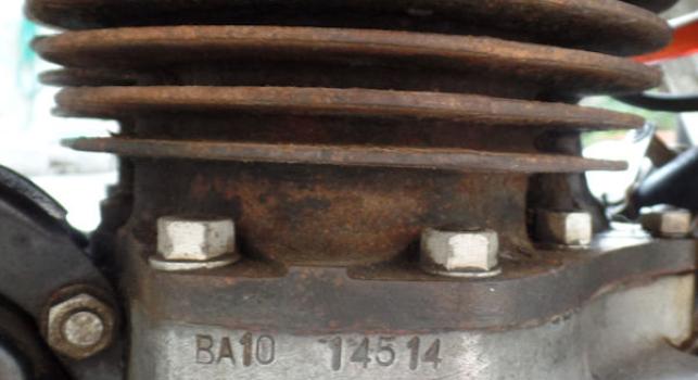 BSA A10. 650 cc 1951