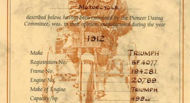Triumph Veteran 1912 