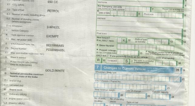 BSA Lightning 650cc  1971