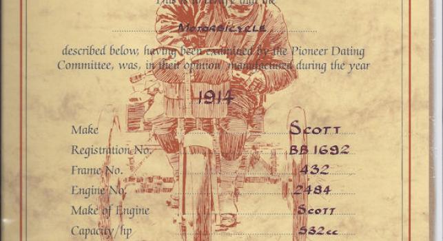 Scott 532 cc 1914