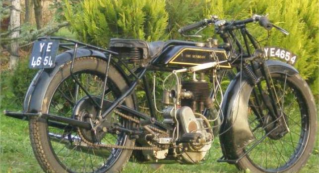 Sunbeam 1927 Model 6 or Light 5  1927 500cc 79 x 105.5mm