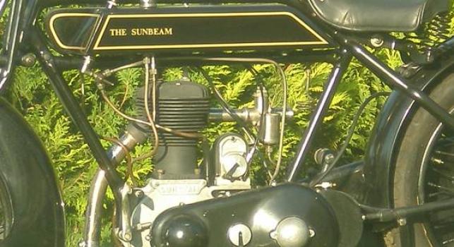 Sunbeam Model. 7. 85 x 105.5. 600cc  1924