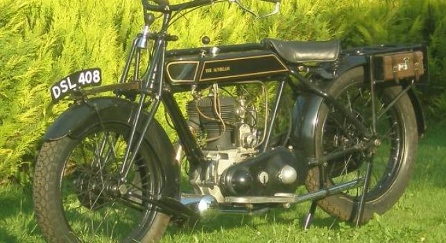 Sunbeam Model. 7. 85 x 105.5. 600cc  1924