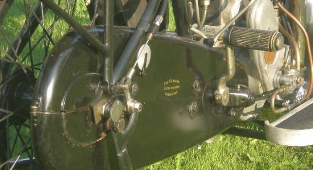 Sunbeam Model. 7. 85 x 105.5. 600cc  1924