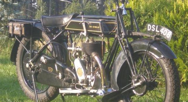 Sunbeam Model. 7. 85 x 105.5. 600cc  1924